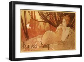 Sunset Soap-null-Framed Giclee Print