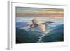 Sunset Sortie-John Bradley-Framed Giclee Print