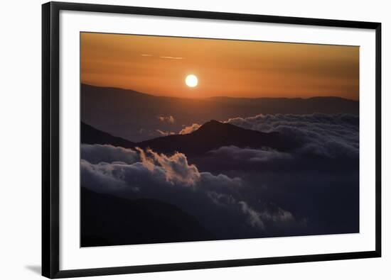 Sunset Spectacle-Wild Wonders of Europe-Framed Giclee Print