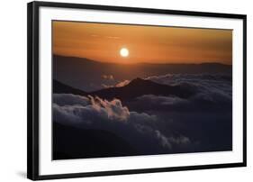 Sunset Spectacle-Wild Wonders of Europe-Framed Giclee Print