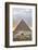 Sunset, Sphinx in Foreground and the Pyramid of Chephren, the Pyramids of Giza-Richard Maschmeyer-Framed Photographic Print