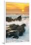 Sunset Splash at Montaña de Oro, California Coast-Vincent James-Framed Photographic Print
