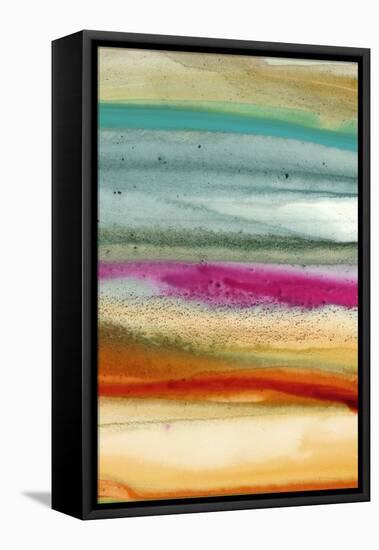 Sunset Splash C-Tracy Hiner-Framed Stretched Canvas