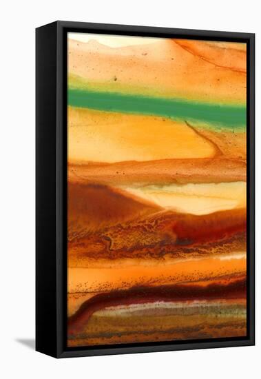 Sunset Splash D-Tracy Hiner-Framed Stretched Canvas