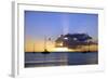 Sunset, St. Kitts and Nevis, Leeward Islands, West Indies, Caribbean, Central America-Robert Harding-Framed Photographic Print