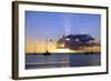 Sunset, St. Kitts and Nevis, Leeward Islands, West Indies, Caribbean, Central America-Robert Harding-Framed Photographic Print