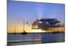 Sunset, St. Kitts and Nevis, Leeward Islands, West Indies, Caribbean, Central America-Robert Harding-Mounted Photographic Print