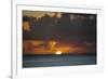 Sunset, St. Kitts and Nevis, Leeward Islands, West Indies, Caribbean, Central America-Robert Harding-Framed Photographic Print