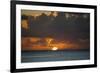 Sunset, St. Kitts and Nevis, Leeward Islands, West Indies, Caribbean, Central America-Robert Harding-Framed Photographic Print