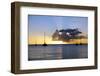 Sunset, St. Kitts and Nevis, Leeward Islands, West Indies, Caribbean, Central America-Robert Harding-Framed Photographic Print