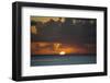 Sunset, St. Kitts and Nevis, Leeward Islands, West Indies, Caribbean, Central America-Robert Harding-Framed Photographic Print