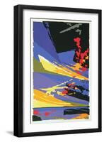 Sunset, St. Ouen, 1985-Derek Crow-Framed Giclee Print