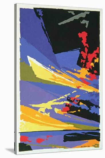 Sunset, St. Ouen, 1985-Derek Crow-Stretched Canvas
