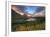 Sunset Star at Menehune Fishpond, Kauai Hawaii-Vincent James-Framed Photographic Print