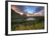 Sunset Star at Menehune Fishpond, Kauai Hawaii-Vincent James-Framed Photographic Print