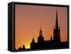 Sunset, Stockholm, Sweden-Russell Young-Framed Stretched Canvas