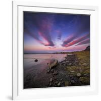 Sunset, Stokksnes, by Hofn and Hornafjordur, Iceland-Ragnar Th Sigurdsson-Framed Photographic Print