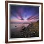 Sunset, Stokksnes, by Hofn and Hornafjordur, Iceland-Ragnar Th Sigurdsson-Framed Photographic Print