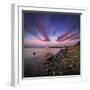 Sunset, Stokksnes, by Hofn and Hornafjordur, Iceland-Ragnar Th Sigurdsson-Framed Photographic Print