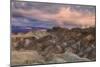 Sunset Storm at Zabriskie Point-Vincent James-Mounted Photographic Print