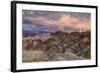 Sunset Storm at Zabriskie Point-Vincent James-Framed Photographic Print