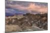 Sunset Storm at Zabriskie Point-Vincent James-Mounted Photographic Print
