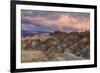 Sunset Storm at Zabriskie Point-Vincent James-Framed Photographic Print