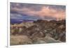 Sunset Storm at Zabriskie Point-Vincent James-Framed Photographic Print