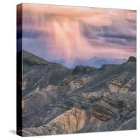 Sunset Storm Design, Death Valley (Square)-Vincent James-Stretched Canvas