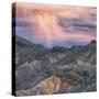 Sunset Storm Design, Death Valley (Square)-Vincent James-Stretched Canvas