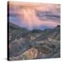 Sunset Storm Design, Death Valley (Square)-Vincent James-Stretched Canvas