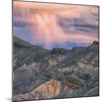 Sunset Storm Design, Death Valley (Square)-Vincent James-Mounted Photographic Print