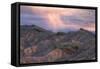 Sunset Storm Design, Death Valley-Vincent James-Framed Stretched Canvas