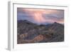 Sunset Storm Design, Death Valley-Vincent James-Framed Photographic Print