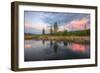 Sunset Stream, Gibbon River, Yellowstone-Vincent James-Framed Photographic Print