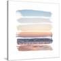 Sunset Stripes I-Laura Marshall-Stretched Canvas