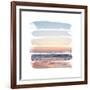 Sunset Stripes I-Laura Marshall-Framed Art Print