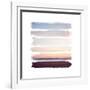 Sunset Stripes III-Laura Marshall-Framed Art Print