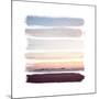 Sunset Stripes III-Laura Marshall-Mounted Art Print