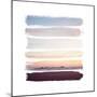 Sunset Stripes III-Laura Marshall-Mounted Art Print