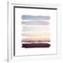 Sunset Stripes III-Laura Marshall-Framed Art Print