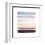 Sunset Stripes III-Laura Marshall-Framed Art Print