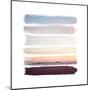 Sunset Stripes III-Laura Marshall-Mounted Art Print