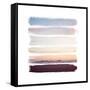 Sunset Stripes III-Laura Marshall-Framed Stretched Canvas