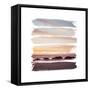 Sunset Stripes IV-Laura Marshall-Framed Stretched Canvas