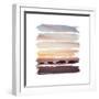 Sunset Stripes IV-Laura Marshall-Framed Art Print