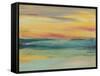 Sunset Study III-Jennifer Goldberger-Framed Stretched Canvas