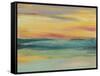 Sunset Study III-Jennifer Goldberger-Framed Stretched Canvas