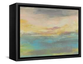 Sunset Study IV-Jennifer Goldberger-Framed Stretched Canvas