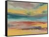 Sunset Study IX-Jennifer Goldberger-Framed Stretched Canvas